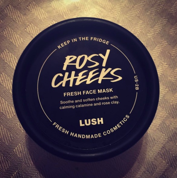 Lush Rosy Cheeks Fresh Face Mask Beauty It makes the face feel